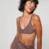Bobby Bikini Top - Miles 2 Bobby Bikini Top - Miles -Theseea Bobby Miles Blue Red Stripe Bikini Top Swim Suit 1
