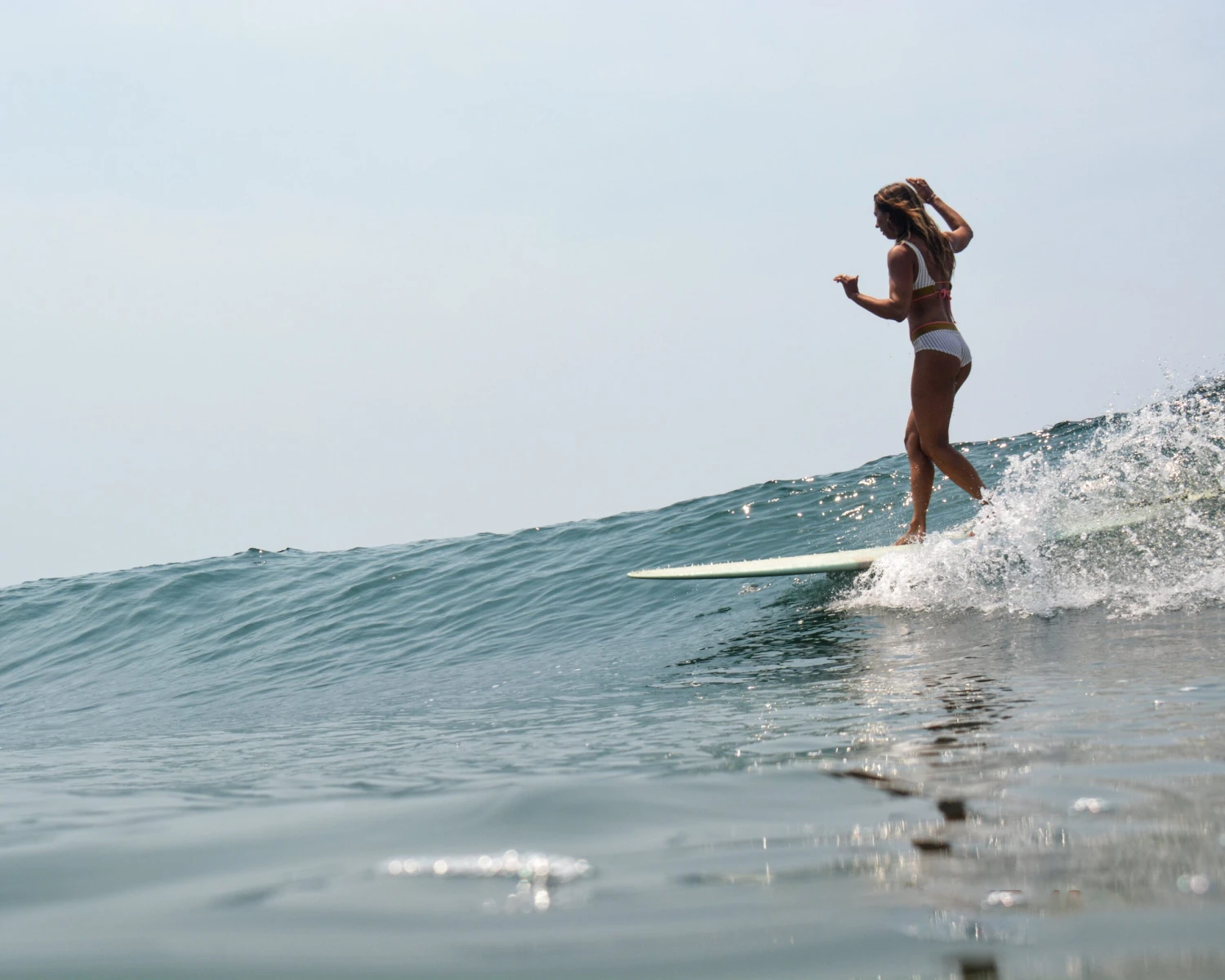 Naya Bikini Bottom - Khaki Stripe 8 Naya Bikini Bottom - Khaki Stripe - Image 6