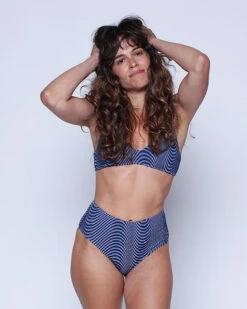 Brasilia High Waist Bikini Bottom - Magma -Theseea SEEA Brasilia BikiniTop Magma 4X5 1