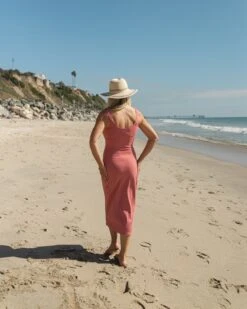 Delilah Dress - Flamingo 15 Delilah Dress - Flamingo -Theseea SEEA Delilah SlipDress Flamingo 4X5 8