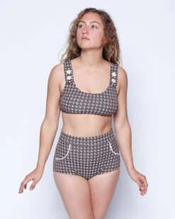 Georgia High Waist Bikini Bottom - Mustang 13 Georgia High Waist Bikini Bottom - Mustang -Theseea SEEA Georgia BikiniTop Mustang 4X5 1