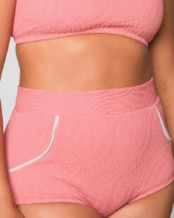 Georgia High Waist Bikini Bottom - Flamingo 15 Georgia High Waist Bikini Bottom - Flamingo -Theseea SEEA Georgia Bikini Flamingo 4X5 11