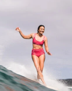 Georgia Bikini Top - Flamingo -Theseea SEEA Georgia Bikini Flamingo Lifestyle 4X5 1