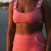 Georgia Bikini Top - Flamingo -Theseea SEEA Georgia Bikini Flamingo Lifestyle 4X5 2