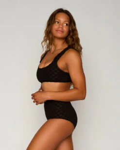 Georgia High Waist Bikini Bottom - Night Check 10 Georgia High Waist Bikini Bottom - Night Check -Theseea SEEA Georgia Bikini Nightcheck 4X5 3 a444177d 8bf7 4467 bf4a 73867506e34b