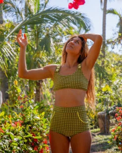 Georgia Bikini Top - Shamrock 15 Georgia Bikini Top - Shamrock -Theseea SEEA Georgia Bikini Shamrock 4X5 1