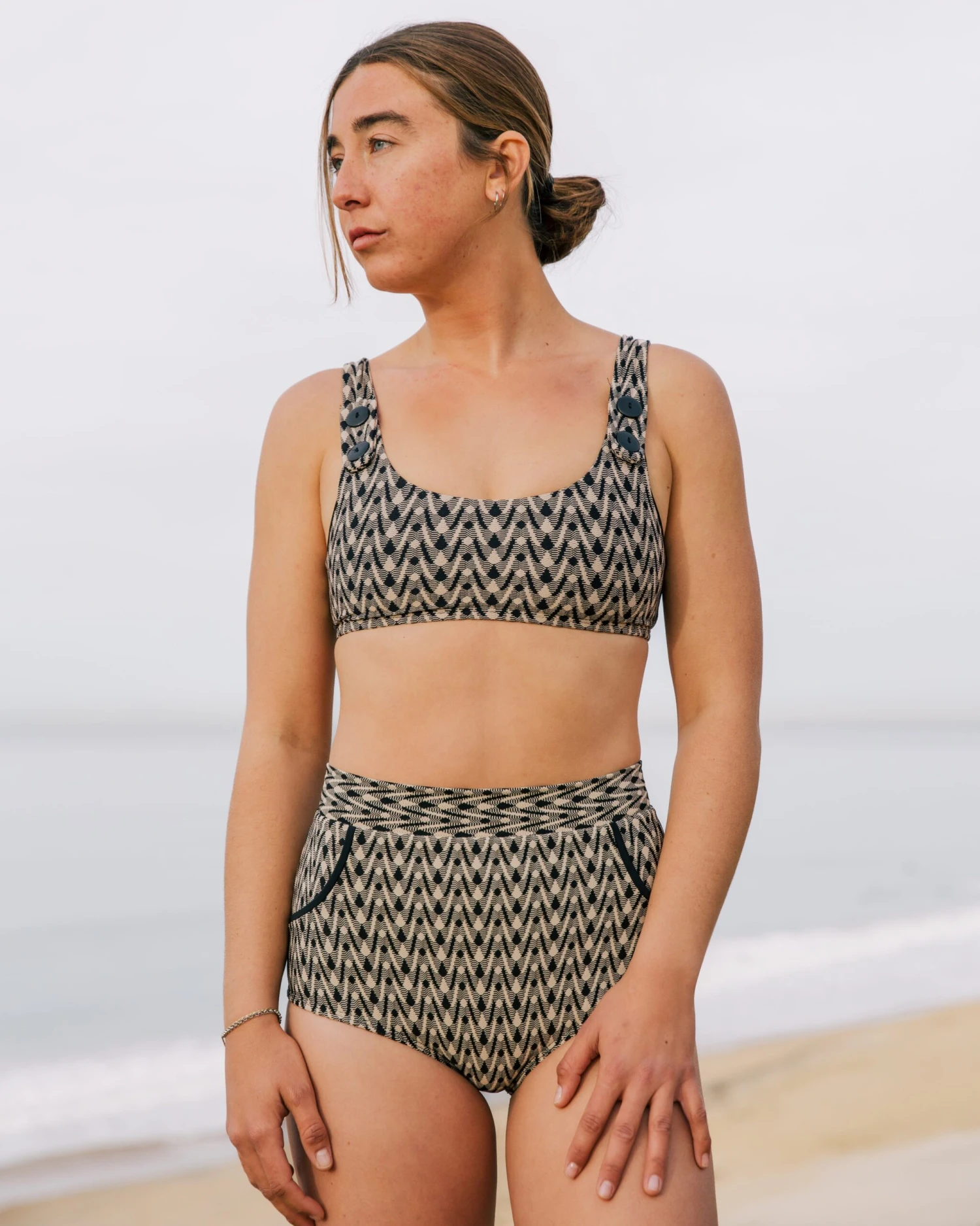 Georgia High Waist Bikini Bottom - Aries 6 Georgia High Waist Bikini Bottom - Aries - Image 4