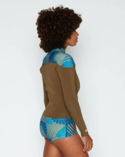 Haze 2mm Yulex Jacket - Seaflower -Theseea SEEA Haze Palisade YULEX Seaflower 4X5 127