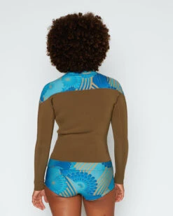 Haze 2mm Yulex Jacket - Seaflower -Theseea SEEA Haze Palisade YULEX Seaflower 4X5 128