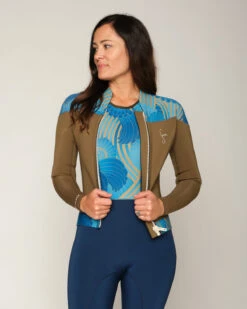 Haze 2mm Yulex Jacket - Seaflower -Theseea SEEA Haze Yulex Seaflower 4X5 1