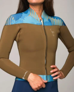 Haze 2mm Yulex Jacket - Seaflower -Theseea SEEA Haze Yulex Seaflower 4X5 8