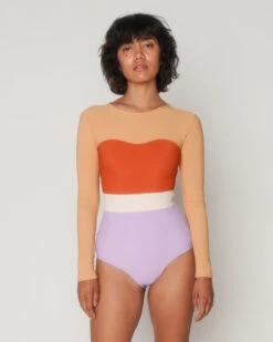 Hermosa One Piece - Primrose 17 Hermosa One Piece - Primrose -Theseea SEEA Hermosa Surfsuit Primrose 4X5 1