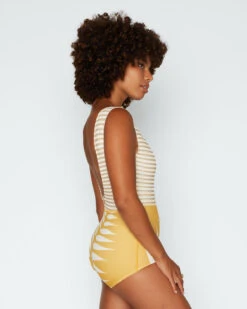 Lido One Piece - Gold Leaf -Theseea SEEA Lido Onepiece Goldleaf 4X5 108