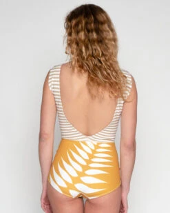 Lido One Piece - Gold Leaf -Theseea SEEA Lido Onepiece Goldleaf 4X5 6