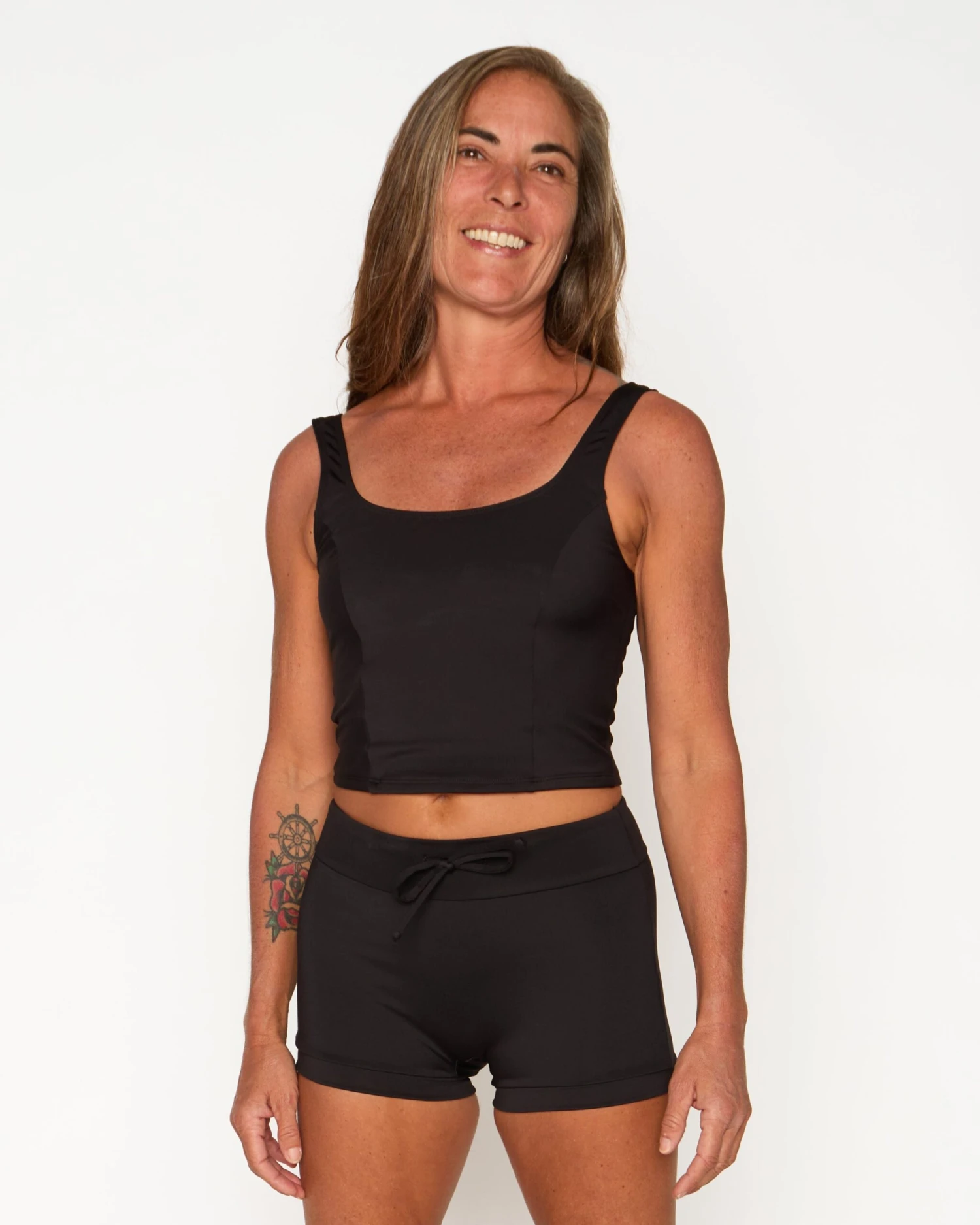 Maisie Swim Tank - Black 3 Maisie Swim Tank - Black