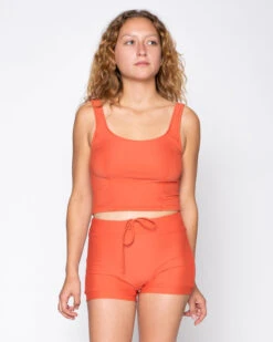 Maisie Swim Tank - Burnt Sienna 13 Maisie Swim Tank - Burnt Sienna -Theseea SEEA Maisie Tank Sienna 4X5 1