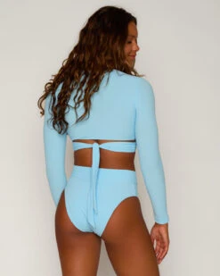 Mundaka Bikini Bottom - Celeste 14 Mundaka Bikini Bottom - Celeste -Theseea SEEA Mundaka Bikini Celeste 4X5 8