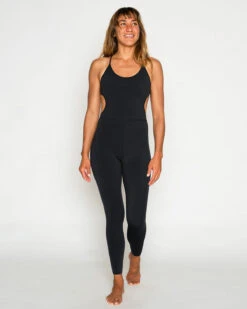 Nazare Bodysuit - Black -Theseea SEEA Nazare Surfsuit Black 4X5 12