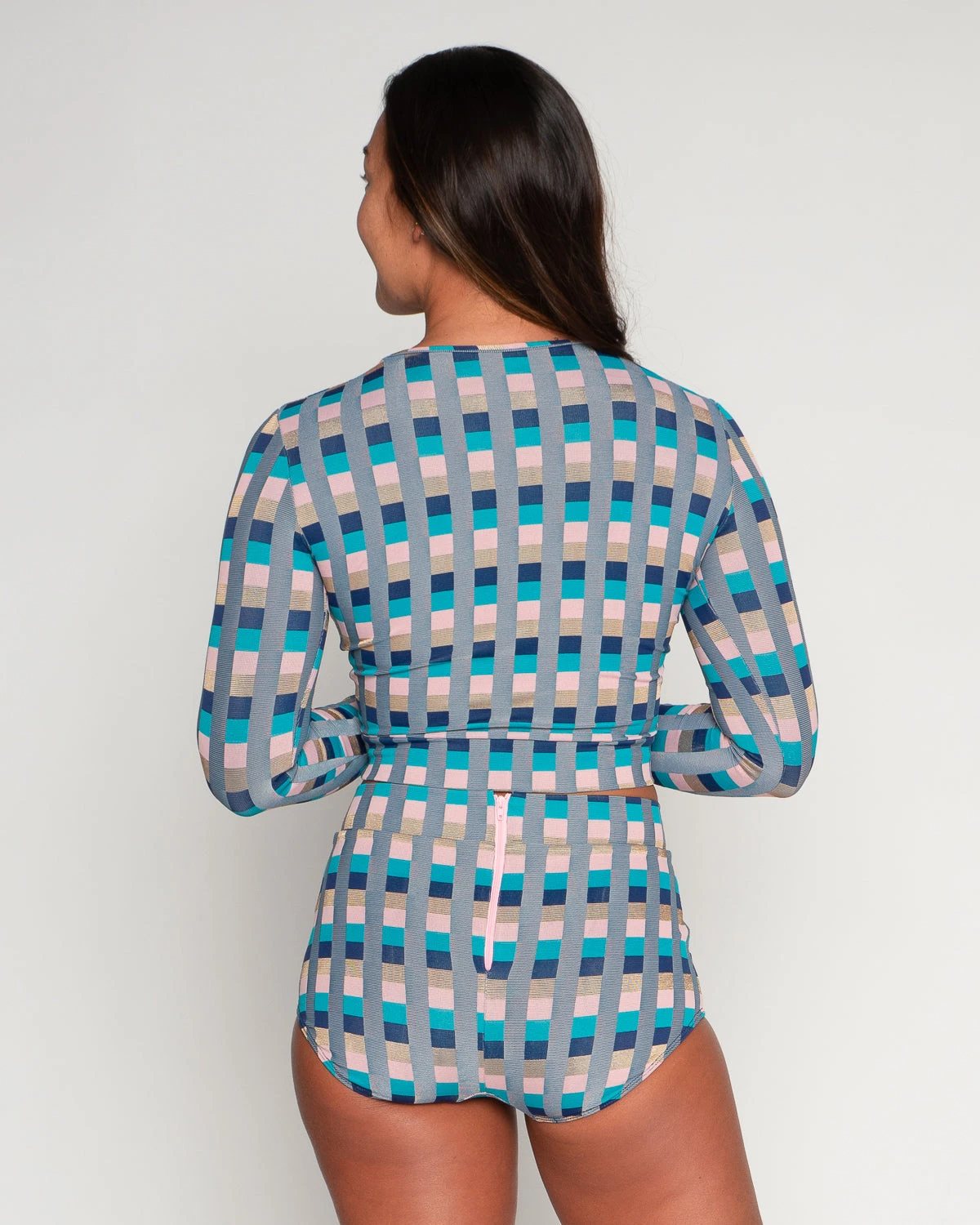 Palomar Crop Top Rashguard - Antibes 11 Palomar Crop Top Rashguard - Antibes - Image 9