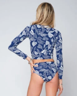 Palomar Crop Top Rashguard - Gaia -Theseea SEEA Palomar Rashguard Gaia 4X5 5