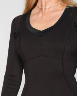 Quinn Surf Suit - Black 12 Quinn Surf Suit - Black -Theseea SEEA Quinn Surfsuit Black 4X5 3