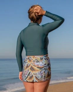 Rad Zip Surf Jacket - Forest 8 Rad Zip Surf Jacket - Forest -Theseea SEEA RadZip SurfJacket Forest 4X5 2