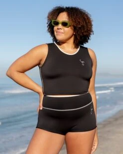 Ramona Tank - Black (RC-Skin) -Theseea SEEA Ramona Tank Black 4x5 2