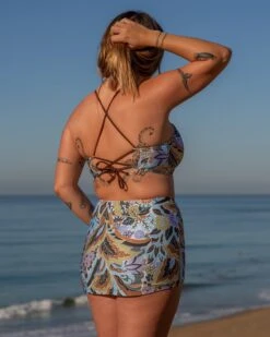 Rita Swim Skirt - Antigua 12 Rita Swim Skirt - Antigua -Theseea SEEA Rita TopSkirt Antigua 4X5 2