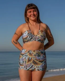 Rita Swim Skirt - Antigua 10 Rita Swim Skirt - Antigua -Theseea SEEA Rita TopSkirt Antigua 4X5 4