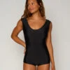 Rosa One Piece - Black 2 Rosa One Piece - Black -Theseea SEEA Rosa Onepiece Black 4X5 2