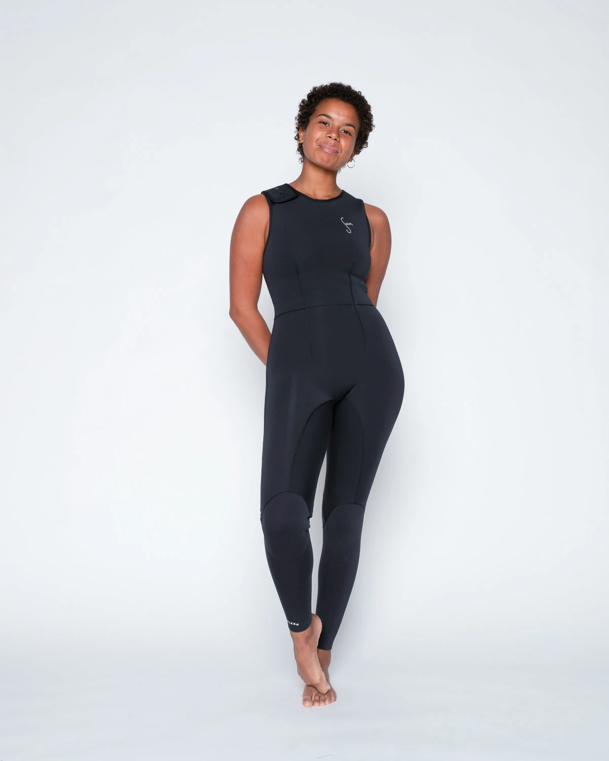 Sydney 2mm Yulex Long Jane - Black 7 Sydney 2mm Yulex Long Jane - Black - Image 5