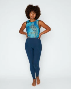 Sydney 2mm Yulex Long Jane - Seaflower -Theseea SEEA Sydney YULEX Seaflower 129