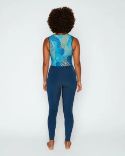 Sydney 2mm Yulex Long Jane - Seaflower -Theseea SEEA Sydney YULEX Seaflower 134