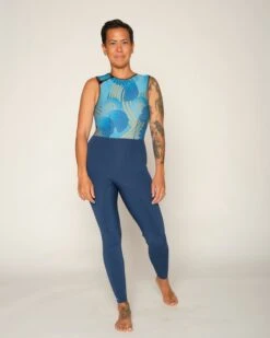 Sydney 2mm Yulex Long Jane - Seaflower -Theseea SEEA Sydney Yulex Seaflower 4X5 2