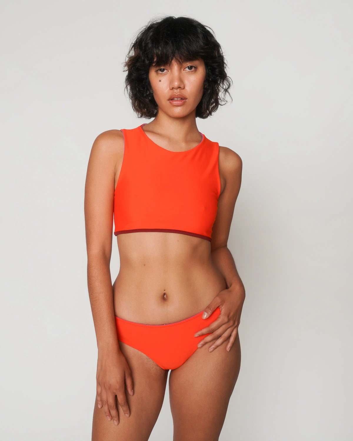 Rella Reversible Bikini Bottom - Jazzberry 7 Rella Reversible Bikini Bottom - Jazzberry - Image 5