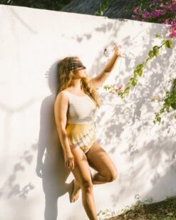 Lido One Piece - Gold Leaf -Theseea SP22 Lombok HollyJan 42