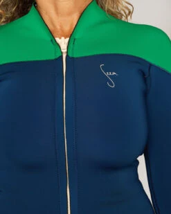 Haze 2mm Yulex Jacket - Lush -Theseea SP23 Haze Palisade Yulex Lush Alisa 47