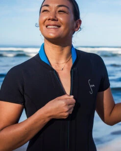 Wanda Yulex Reversible Suit - Black/Blue -Theseea SP25 YulexRosie Mikeito 11