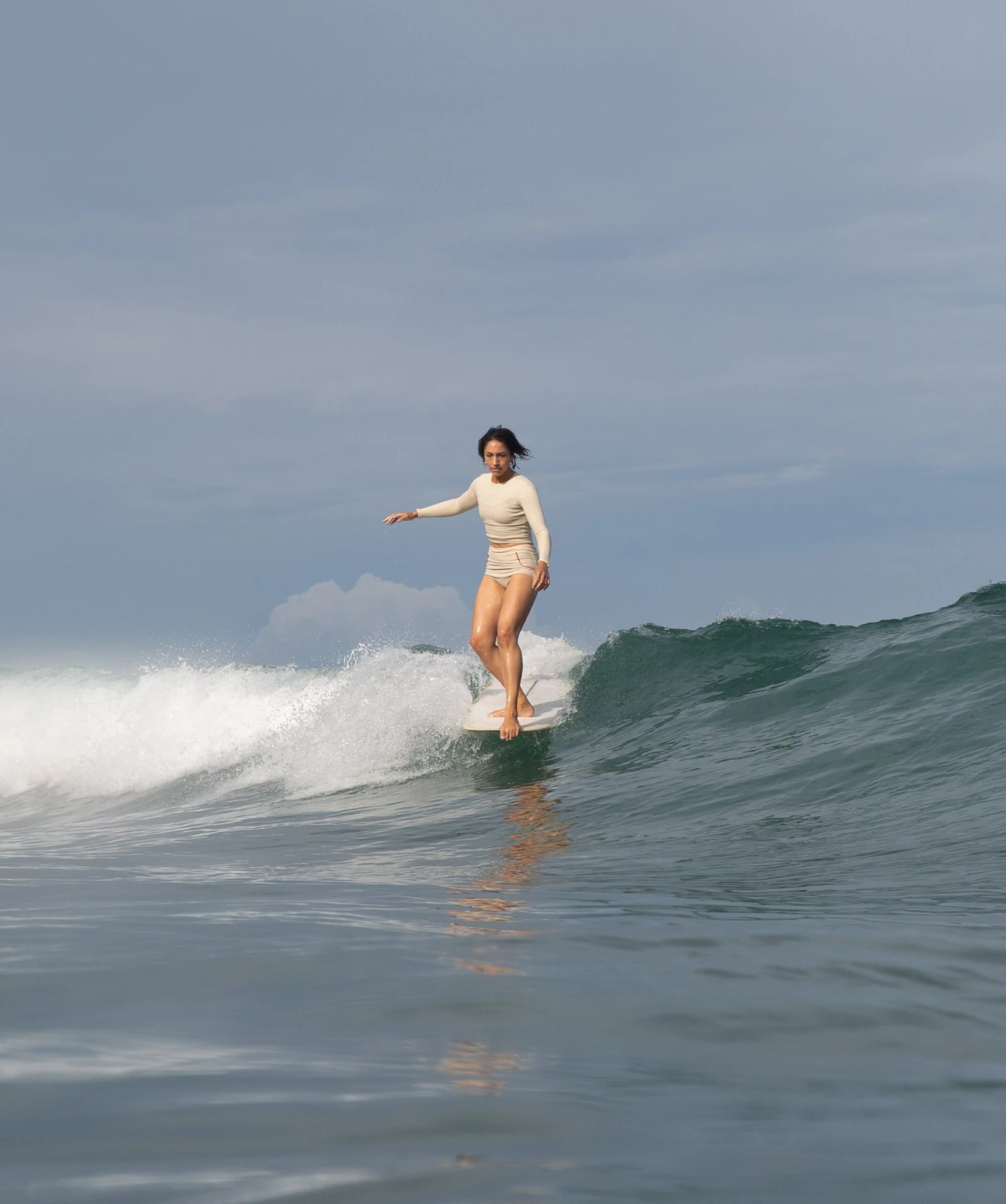 Palomar Crop Rashguard - Pebble 10 Palomar Crop Rashguard - Pebble - Image 8